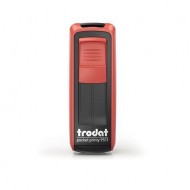 Carimbo de Bolso Trodat Pocket 9511 Vermelho
