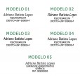 CARIMBO TRODAT 4911 P4 - PRETO